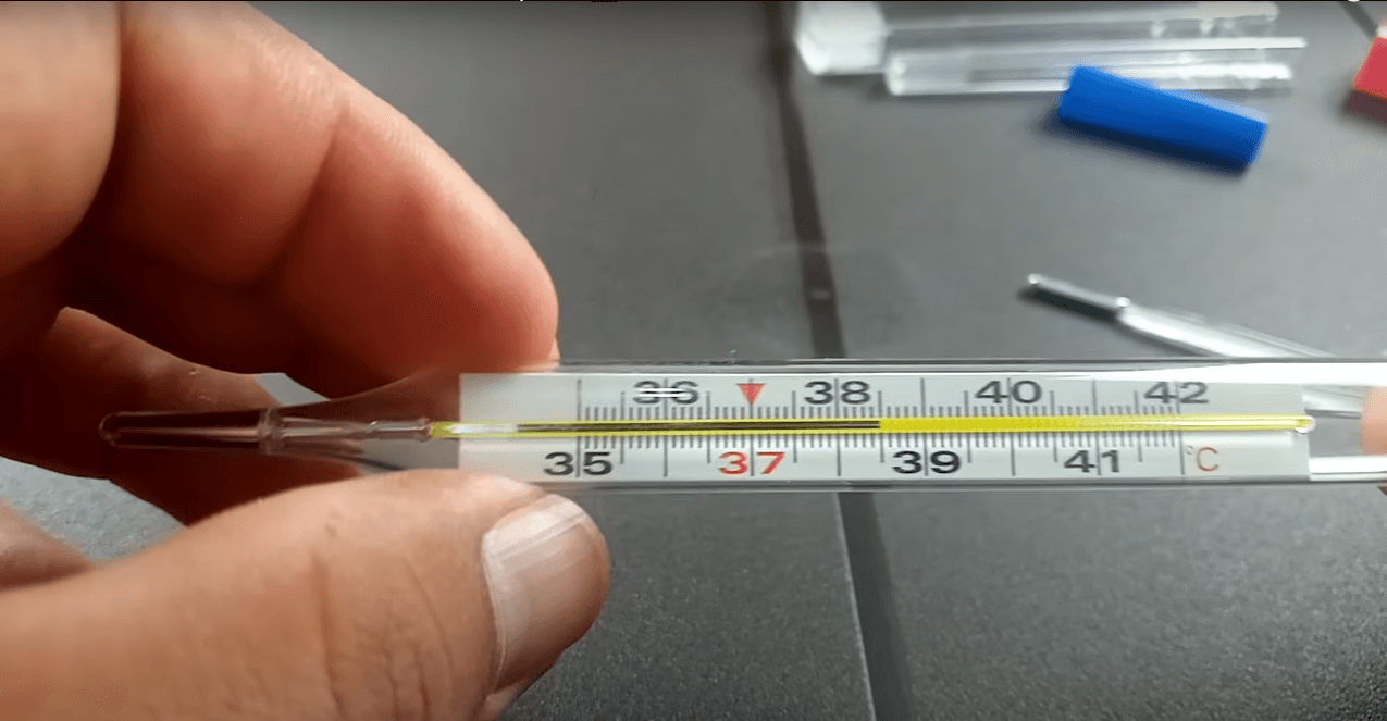 termómetros de mercurio