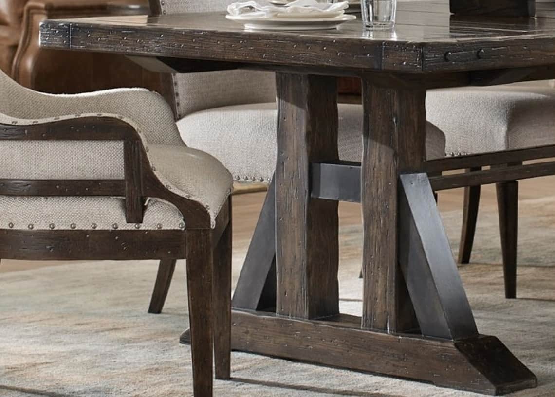 mesas rústicas de madera